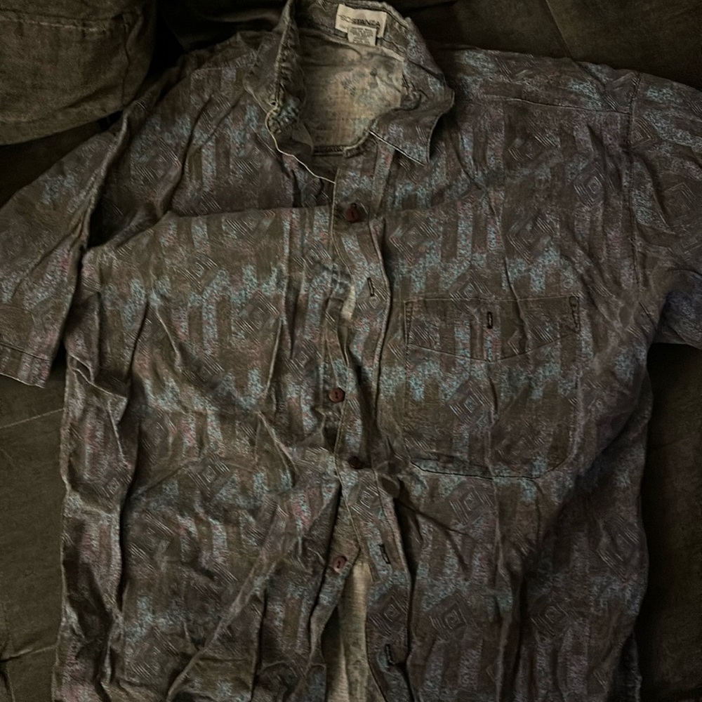 Vintage 80’s Sostanza button-down shirt.